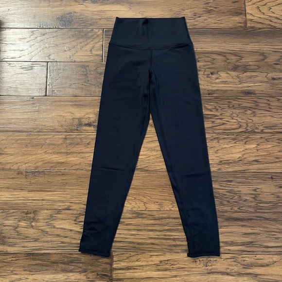 aerie crisscross ankle cropped leggings black size XS - Picture 11 of 14